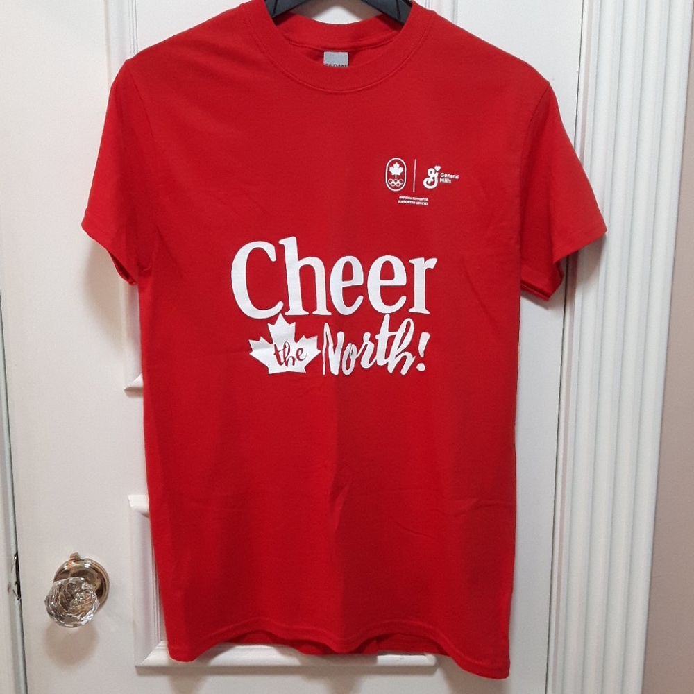 🛍 cheerios cheer the north tee